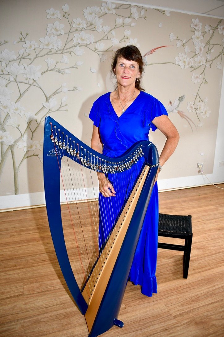 Irish Harp featuring Artist Cliona